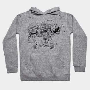 Roaming Buffalo Hoodie